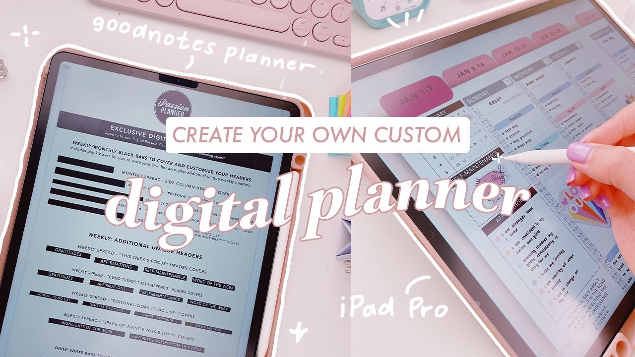 Create a Custom Digital Planner in Minutes! | Functional Sticker Starter Pack Walk Through