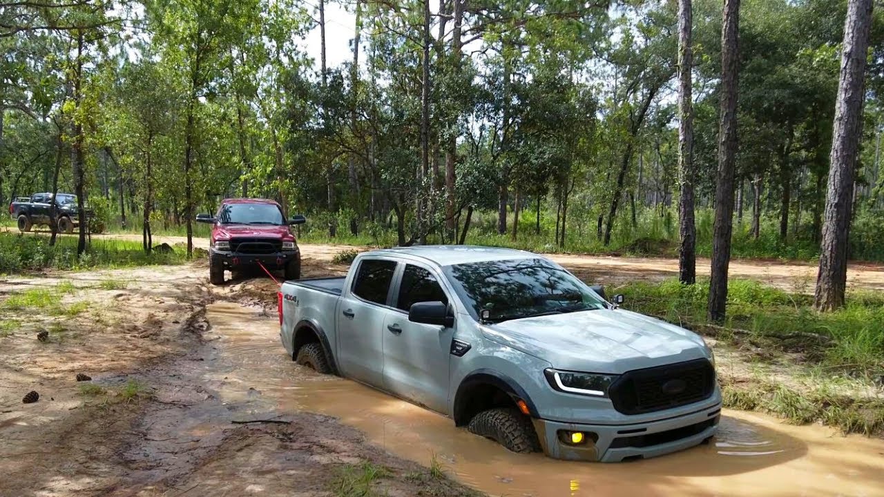 Ford Ranger и Dodge Dakota Offroading на Citrus WMA