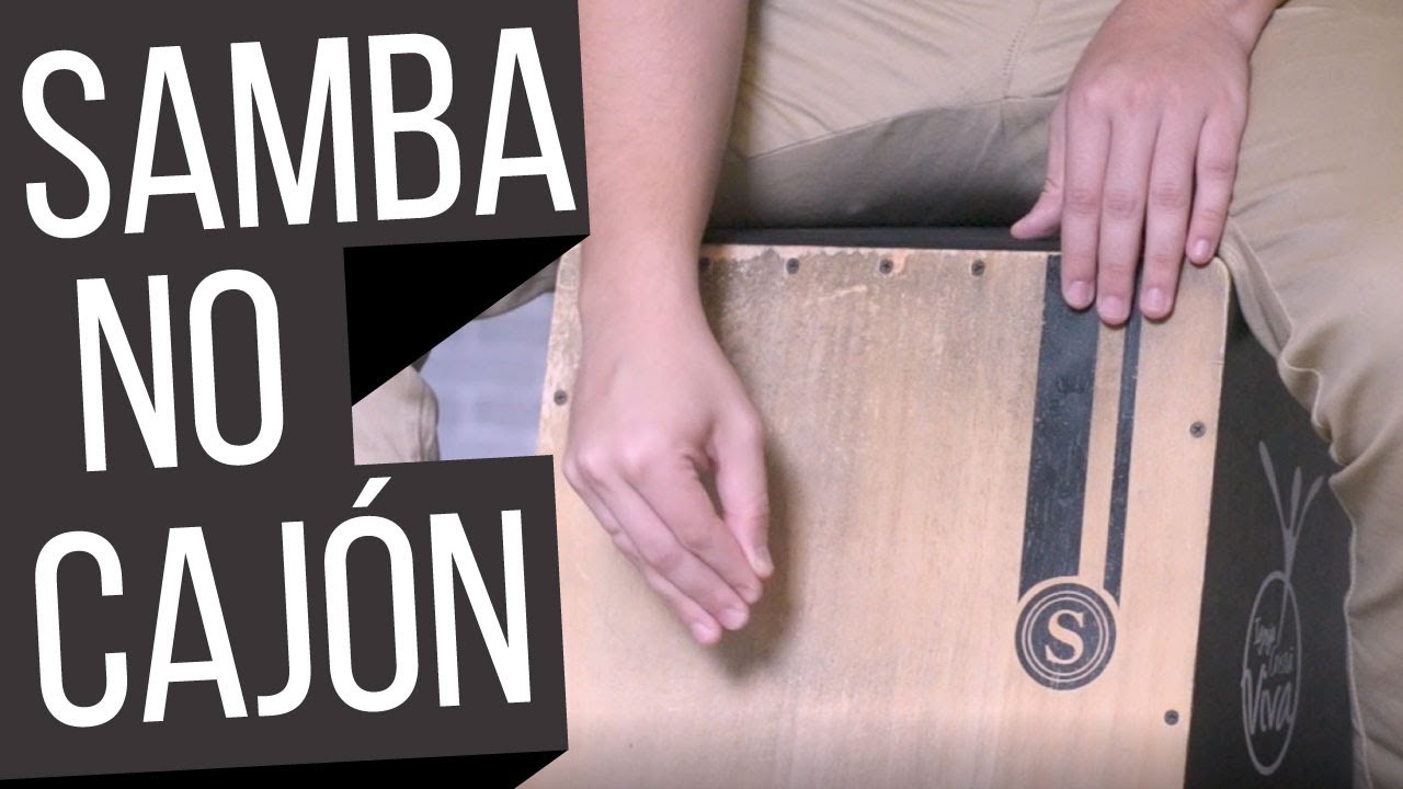 2 RITMOS DE SAMBA NO CAJÓN | Batidas de Samba no Cajón | Como tocar Samba no Cajón | Bateranatan