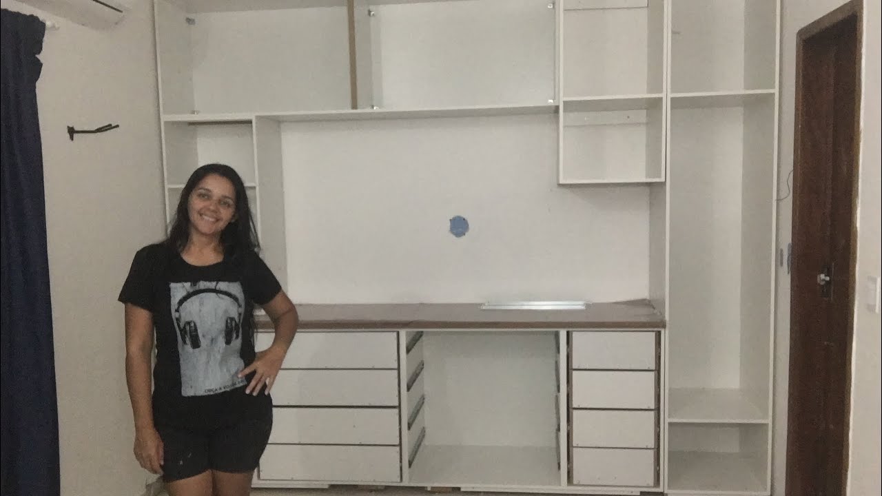 Como fazer um guarda roupas e cômoda parte 2