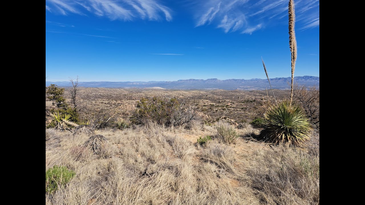 Hiking to a Desert Mountain Overlook: Oracle State Park, Granite Overlook Loop, near Tucson, Arizona