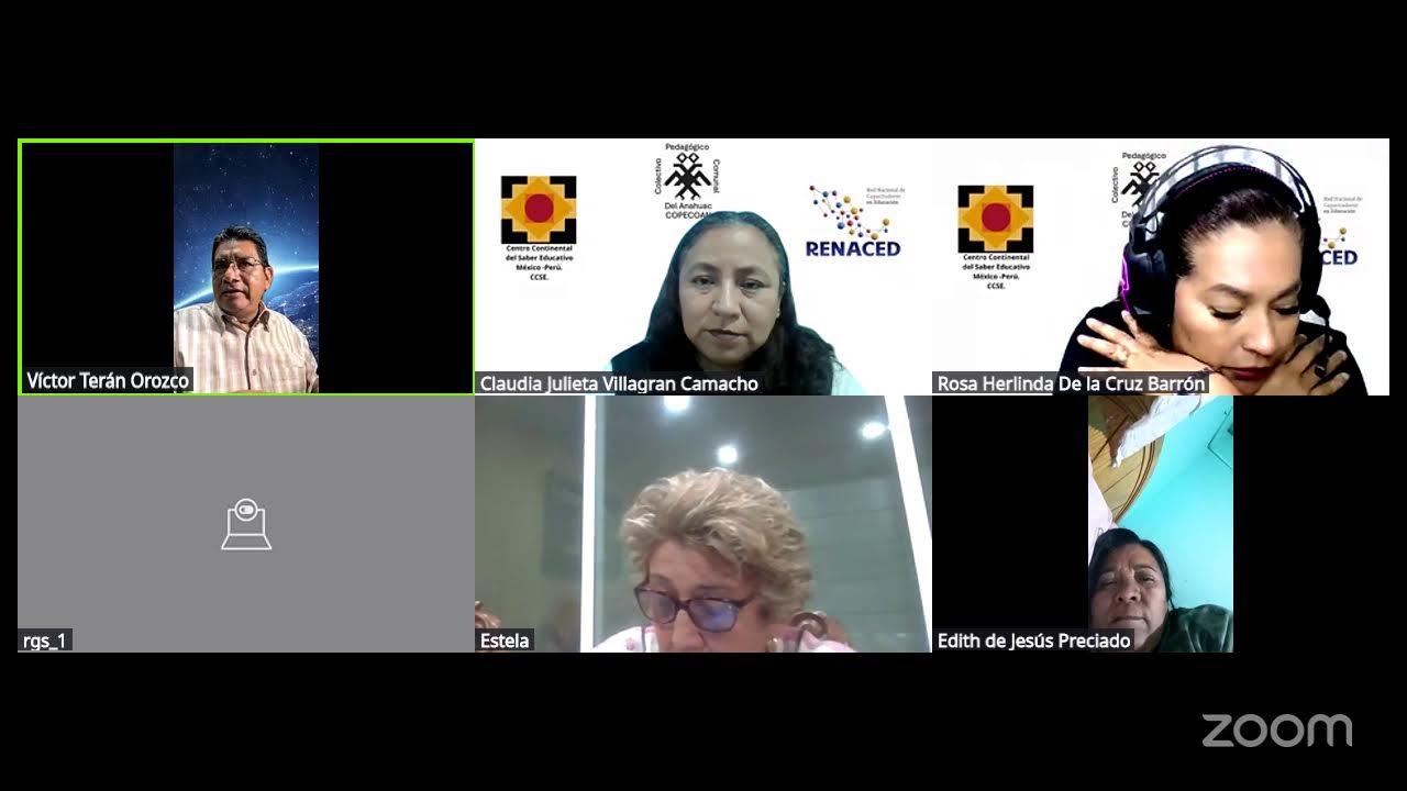 Quinta Sesión del C. T. E: 3 Miradas, un propósito: Liderazgos que transforman la educación.