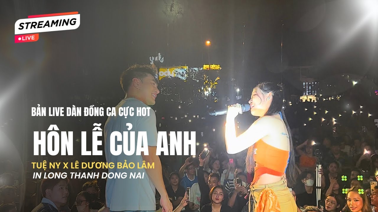 TUỆ NY Live HIT HÔN LỄ CỦA ANH tại chương trình của anh trai LÊ DƯƠNG BẢO LÂM cực hot 