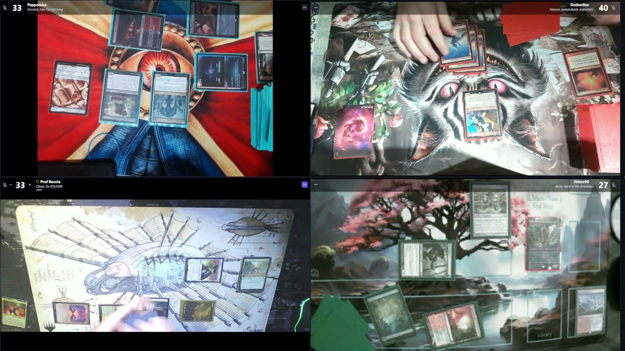 PLASMASOLE CHE PASSIONE + SCHLERO FINALE // KORVOLD vs KRATOS vs BELLO vs CLOUD // EDH Bracket 3 #36
