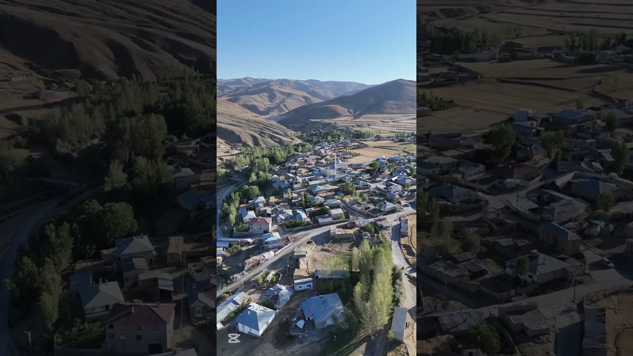 Van siyavan ortanca dron çekimi Koma Çetin Yazgan