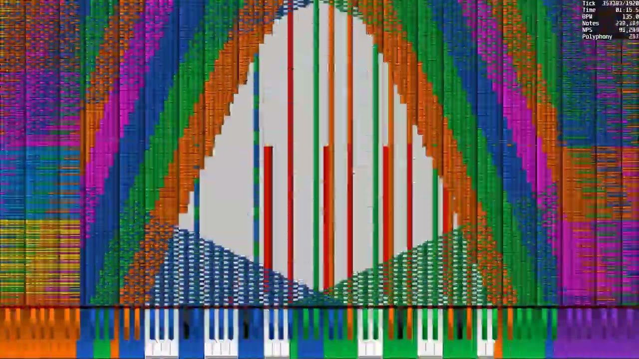 Black MIDI | When Huy Grapes isn't home 19.9 Million Notes | UMP (don't ask me, it's old midi lol)