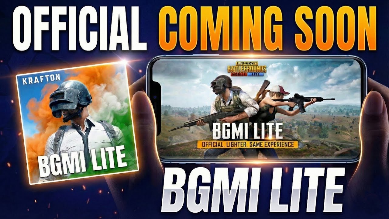 BGMI LITE OFFICIAL ANNOUNCEMENT 🇮🇳