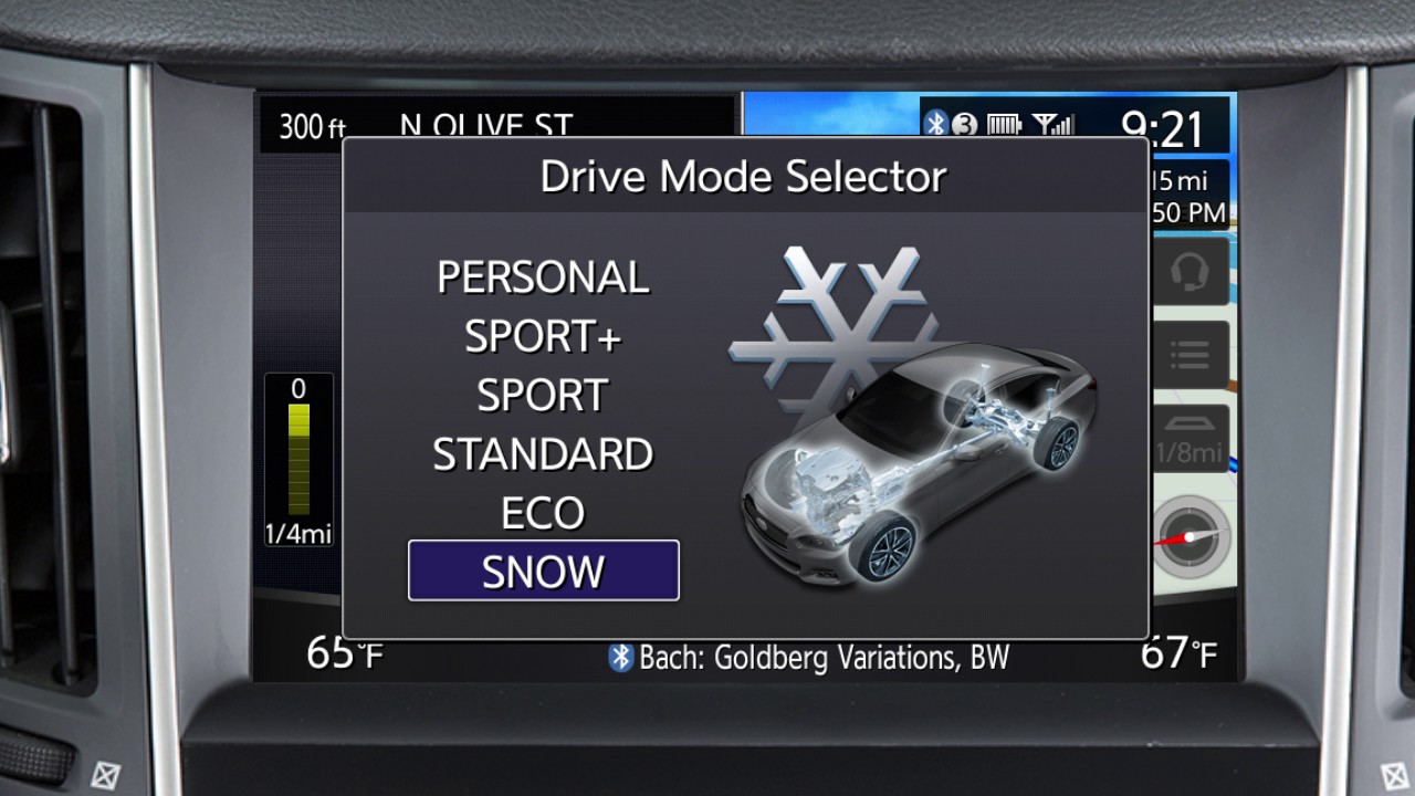 2018 INFINITI Q50 - Drive Mode Selector