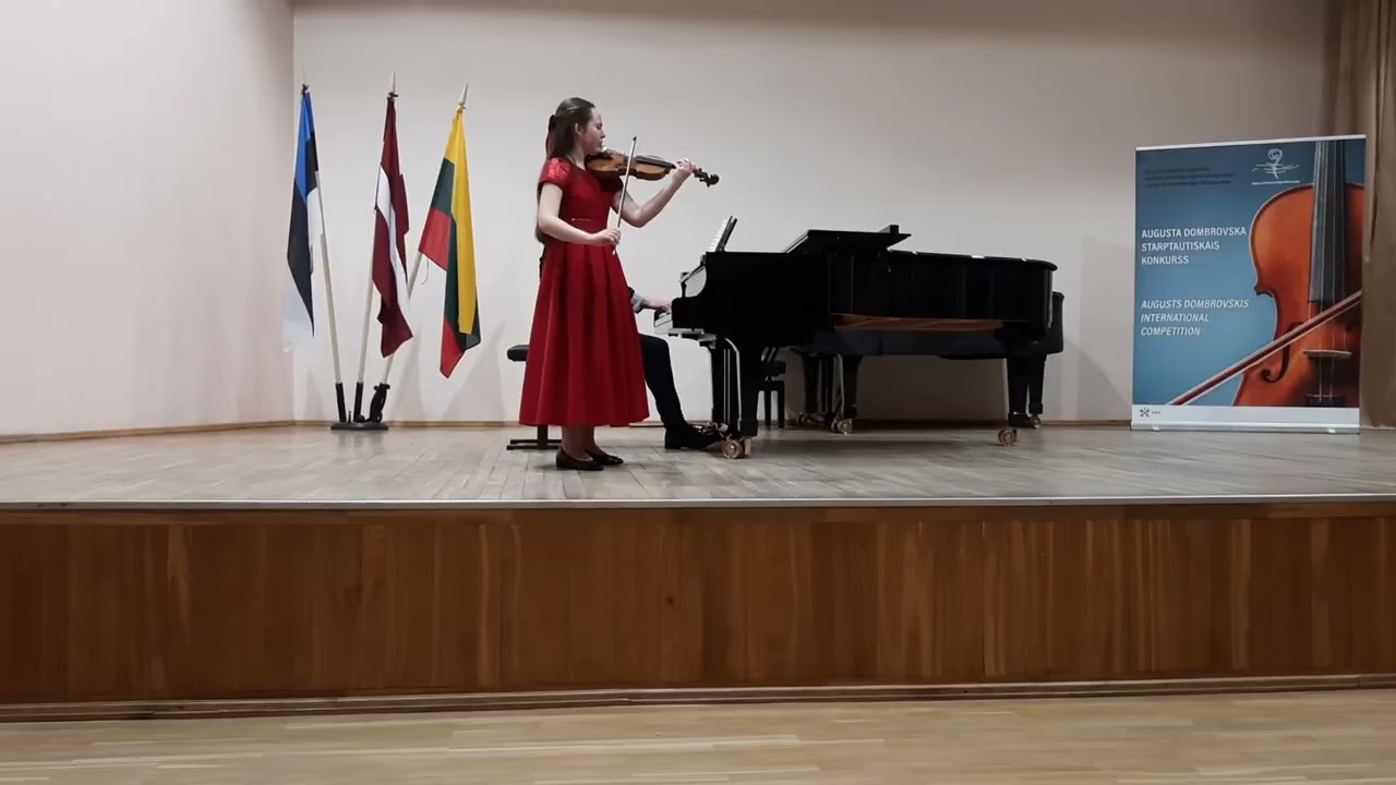 Bernadeta Januškaitė (11 Years)-Joseph Haydn : Concerto in G major, Hob.VII:4: II. Adagio