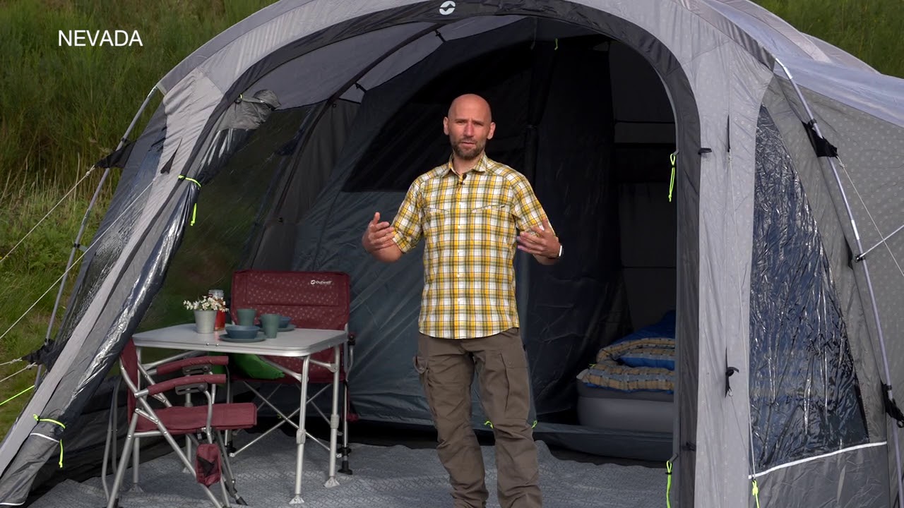 Pr&eacute;sentation des tentes Nevada 4P & 5P Outwell-Bewak