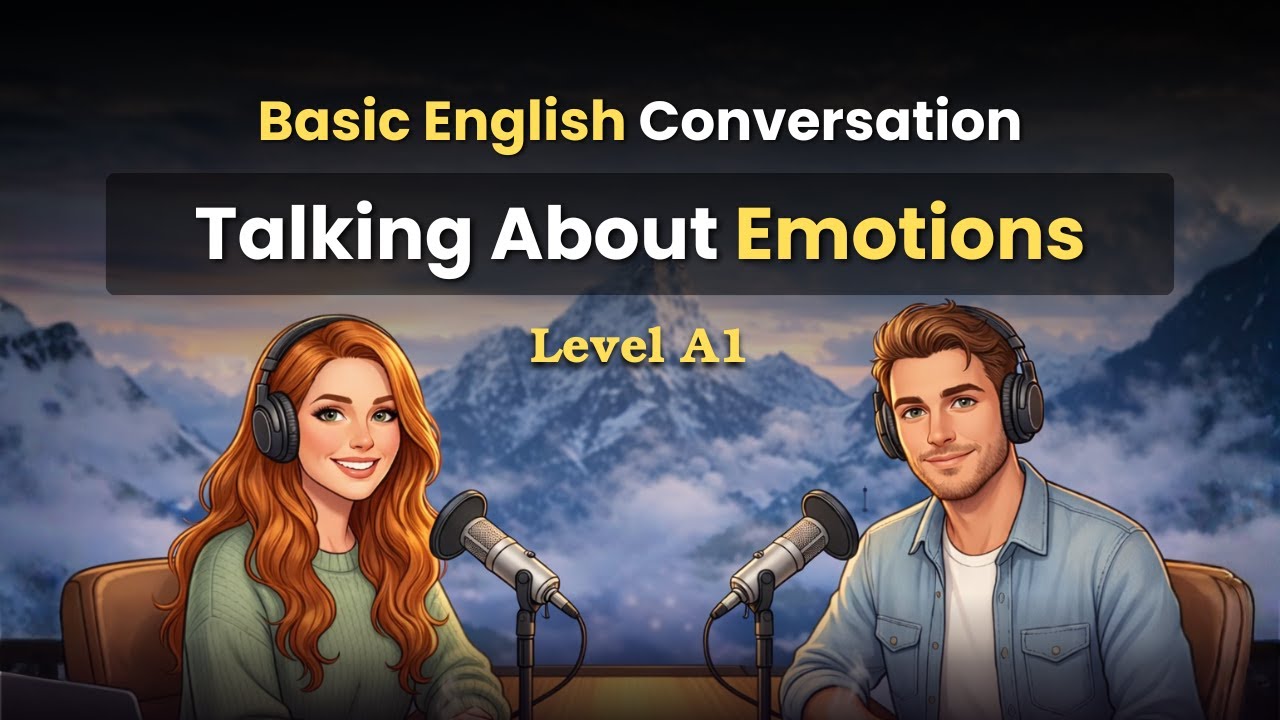Feelings & Emotions in English | Easy English Conversation Practice