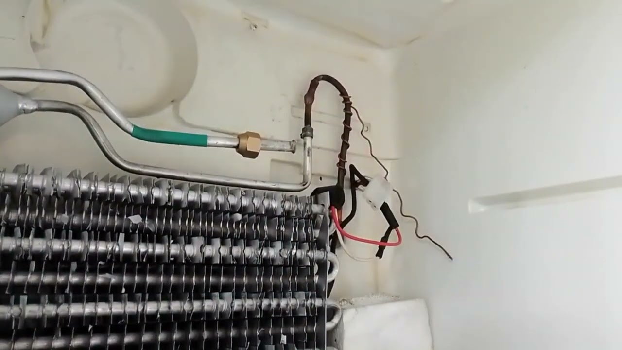 Como unir tubería de cobre y aluminio sin soldadura / reparación de evaporador de nevera