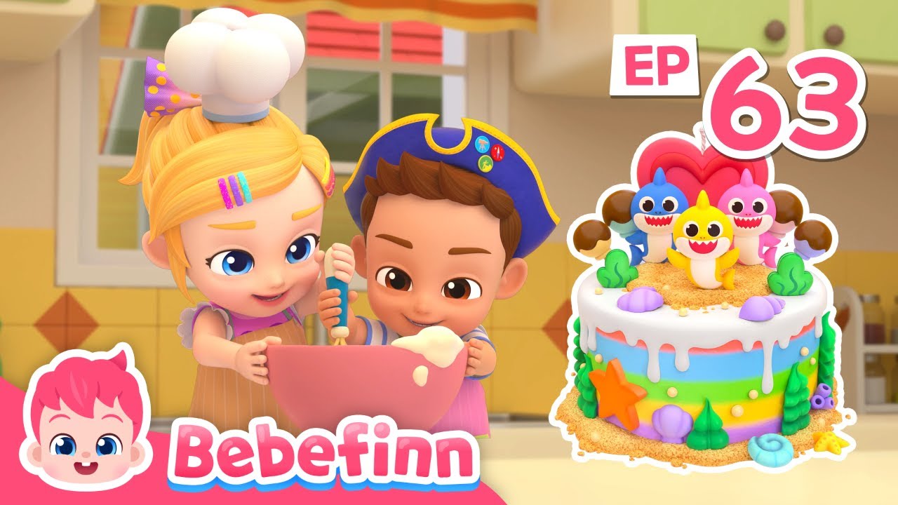 🎂 Pat-a-Cake | EP63 | Bebefinn Sing Along2 | Nursery Rhymes & Kids Songs