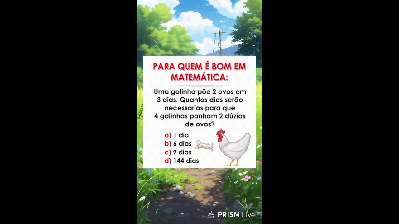 Quem é bom em matemática? Live...