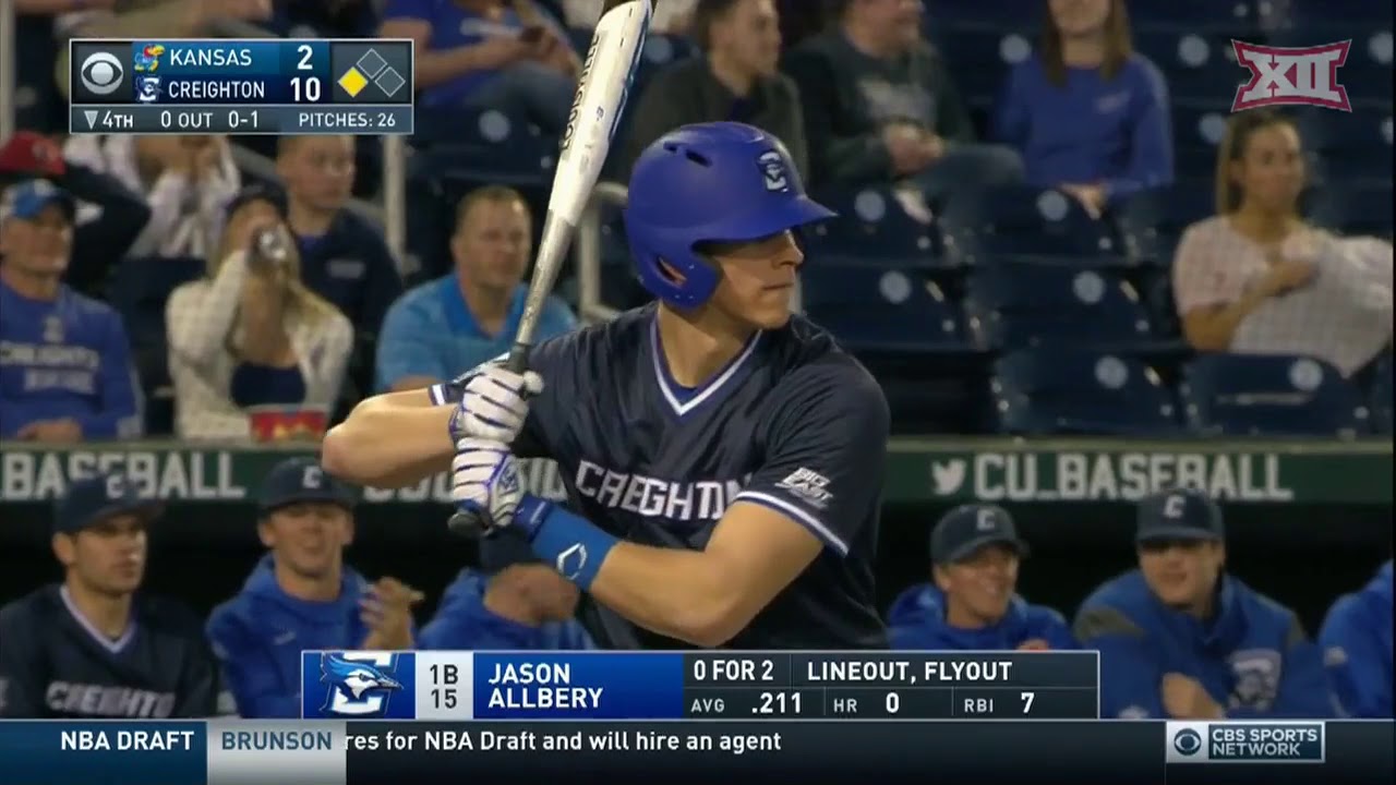 Kansas vs Creighton Baseball Highlights - Apr. 11