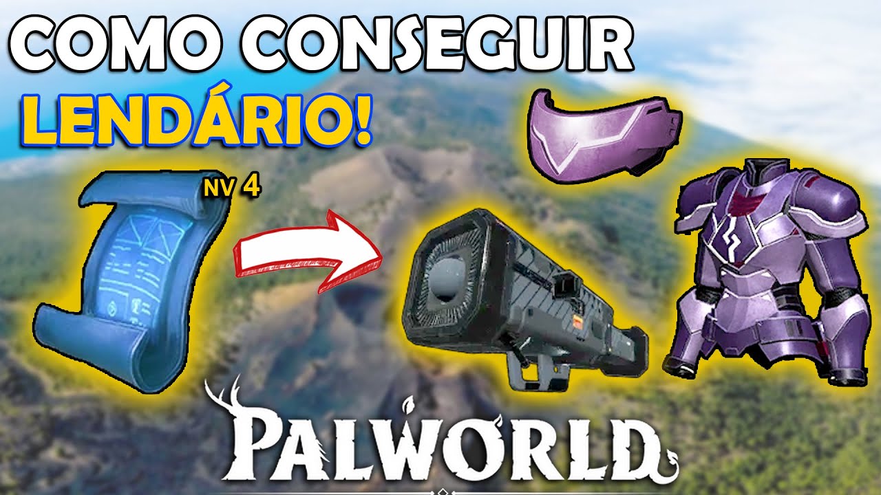 COMO CONSEGUIR ESQUEMAS LENDÁRIOS NO PALWORLD