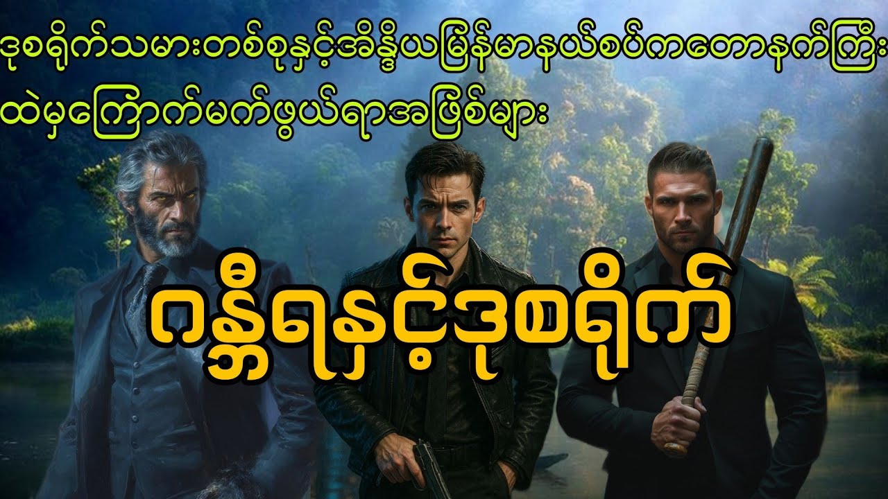 ဂန္ဘီရနှင့်ဒုစရိုက် စဆုံး တောတွင်းဇာတ်လမ်း #htetaung #ထက်အောင် 