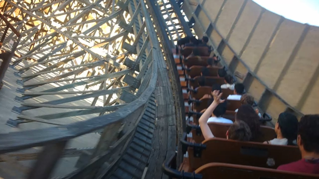 Gold Striker - California's Great America - Back Row (4K HD POV) - July 2023
