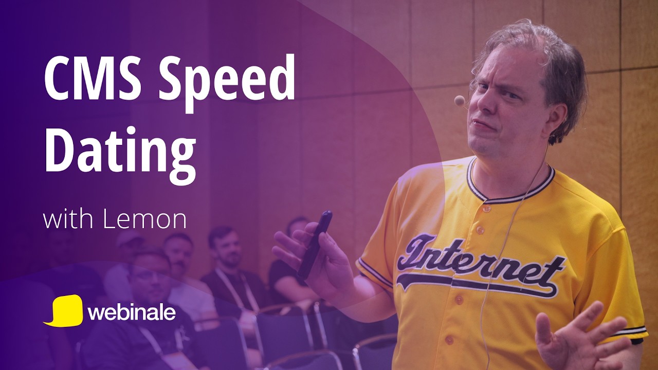 CMS Speed Dating: Find the Right CMS for Your Web Project | Lemon | webinale Berlin 2026