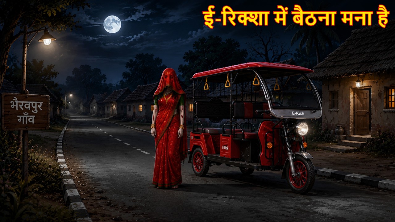 ई-रिक्शा में बैठना मना है | Haunted Rikshaw | Chudail Ki Kahaniya | Bhoot Kahaniya | Horror Stories
