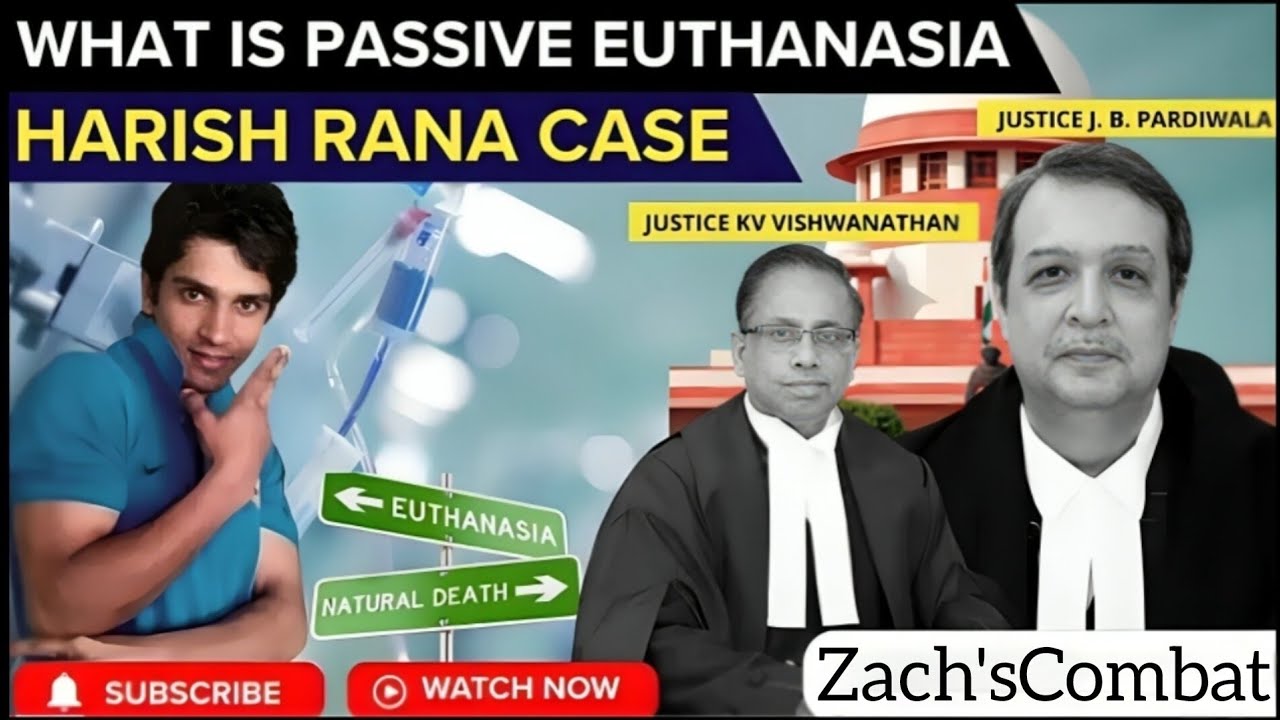 Euthanasia - Is it legal in INDIA 