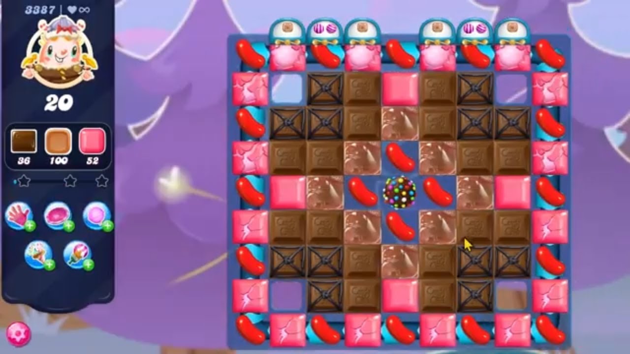 Candy Crush Saga LEVEL 3387 NO BOOSTERS (new version)🔄✅