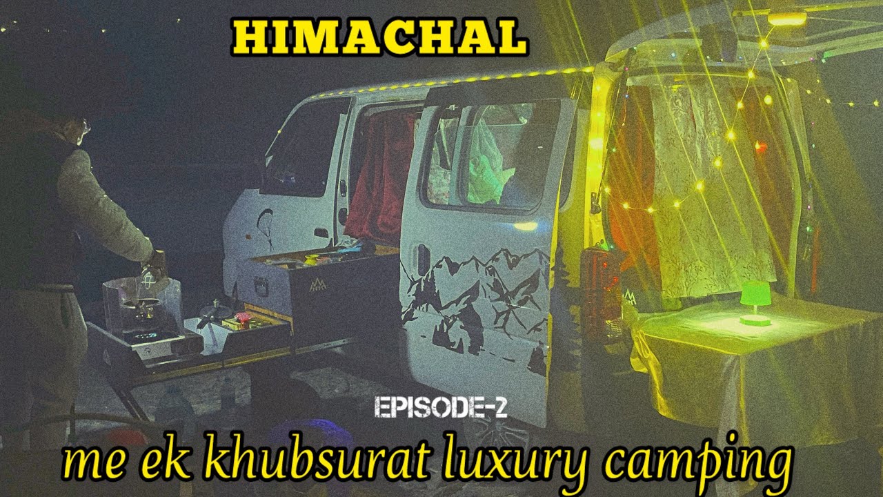 ||CAMPING IN RIVERSIDE🚘|| Luxury Glamping🏕️#viralvideo #youtubevideo 