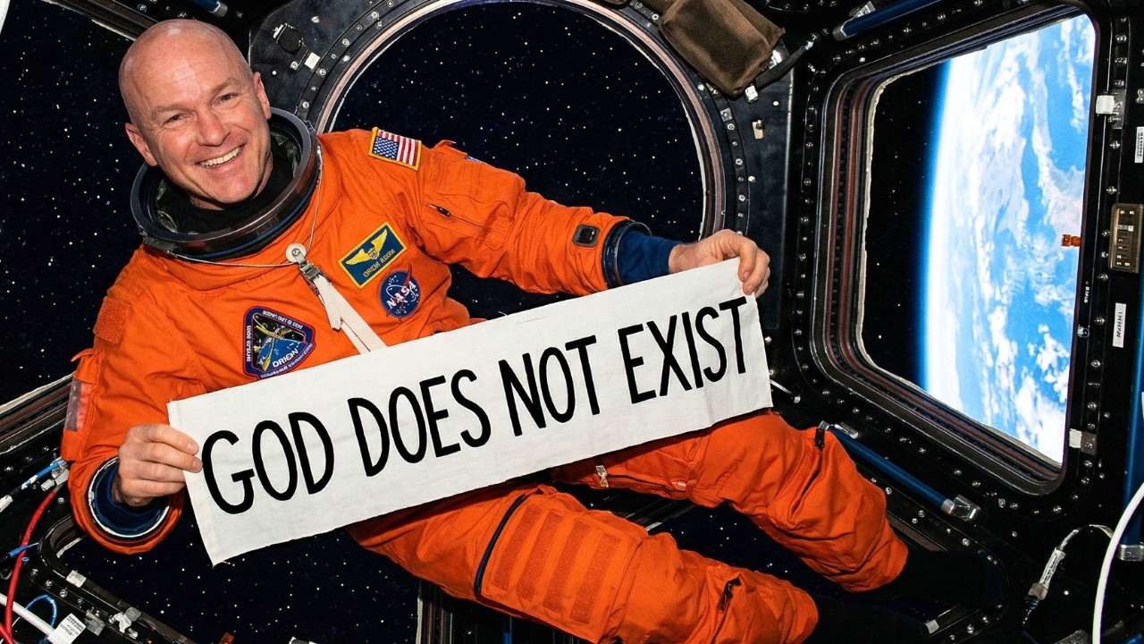 Astronaut Mocks GOD from Space, until something impossible TERRIFIED him...