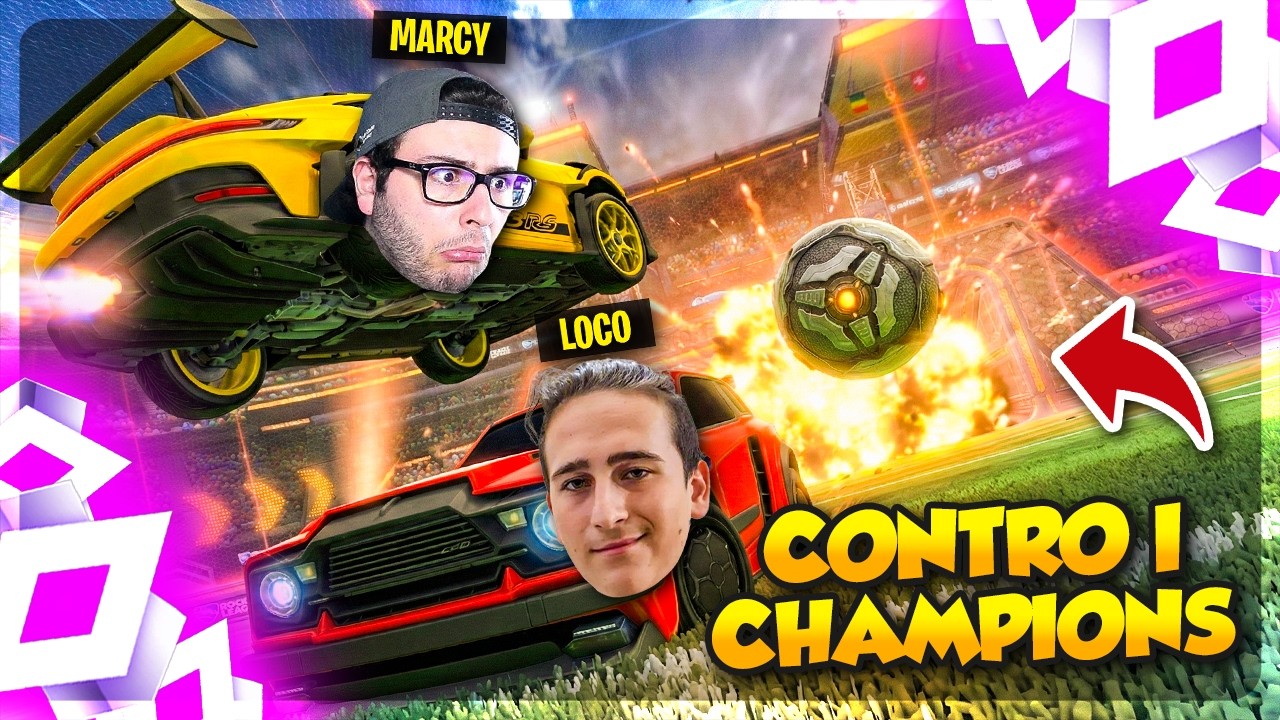 GIOCHIAMO CONTRO I CHAMPIONS ORMAI.. - ROAD TO CHAMPIONS Rocket League