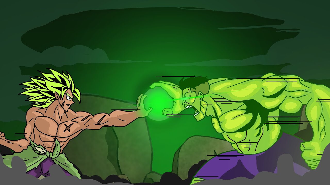 Broly vs hulk ..!! TOURNAMENT OF POWER 2 ..!!