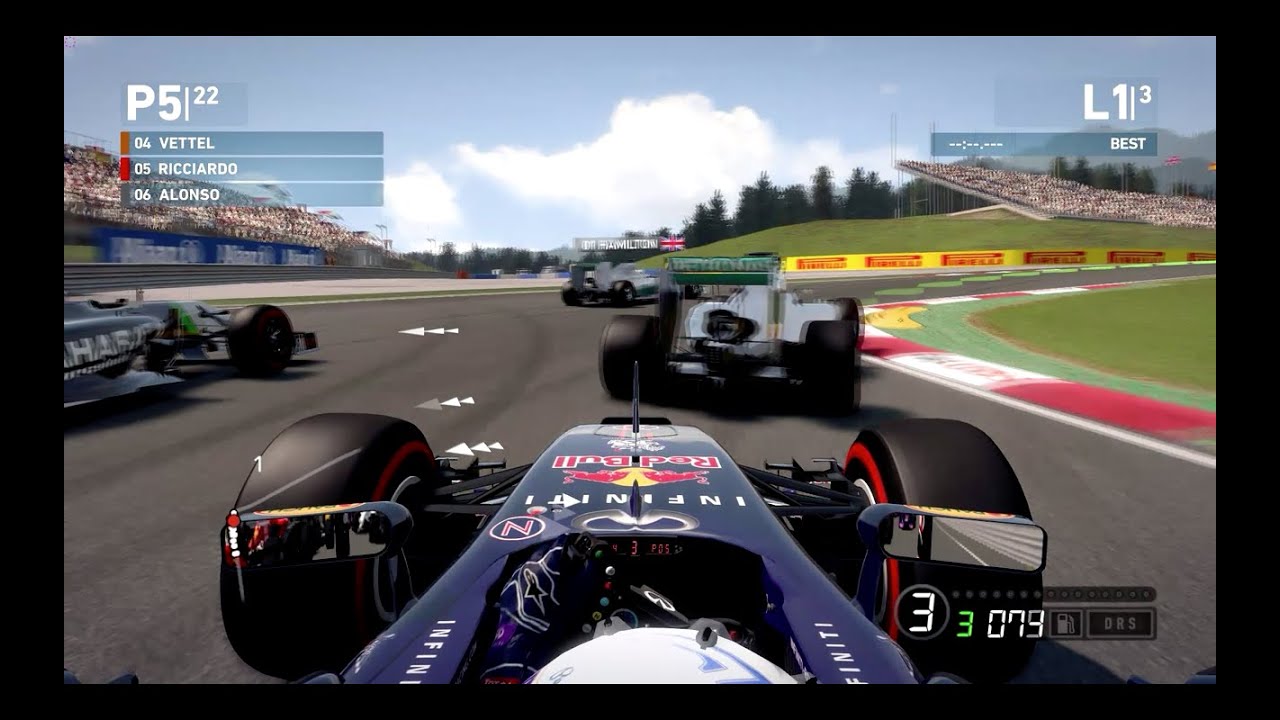 F1 2014 Gameplay | Red Bull Ring - Daniel Ricciardo