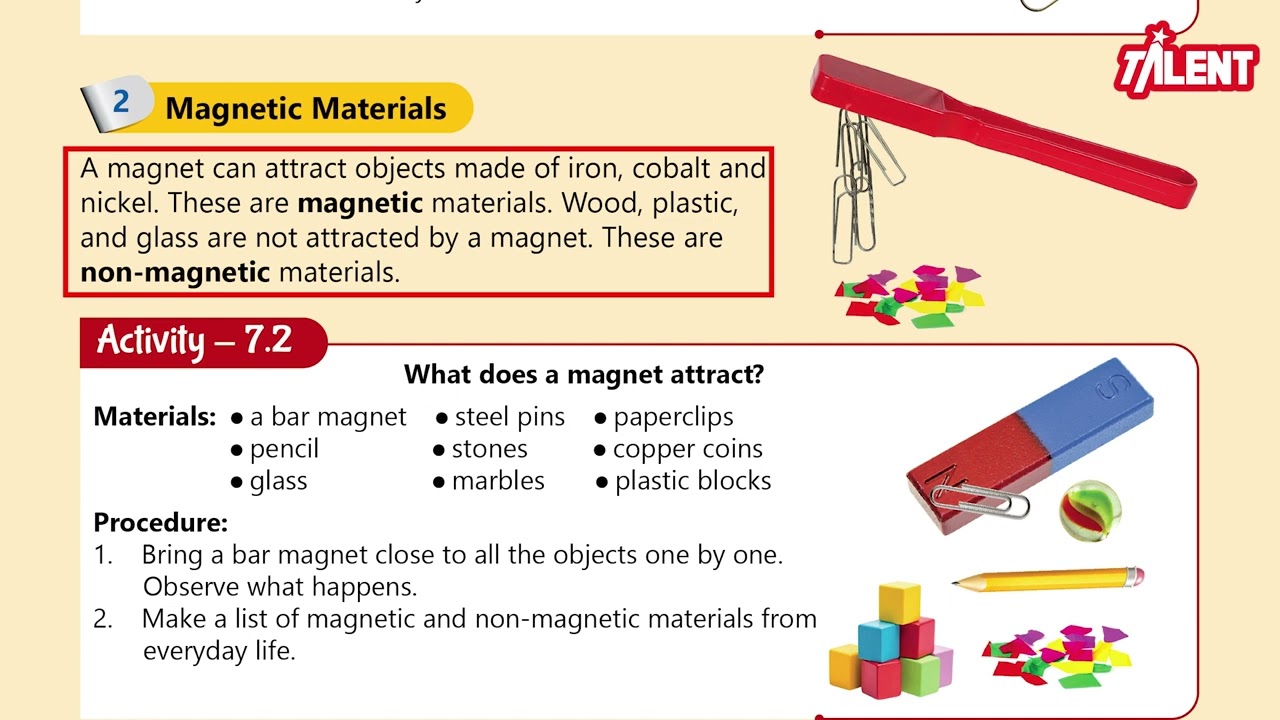 Talent Science 5|Unit 7|Magnets
