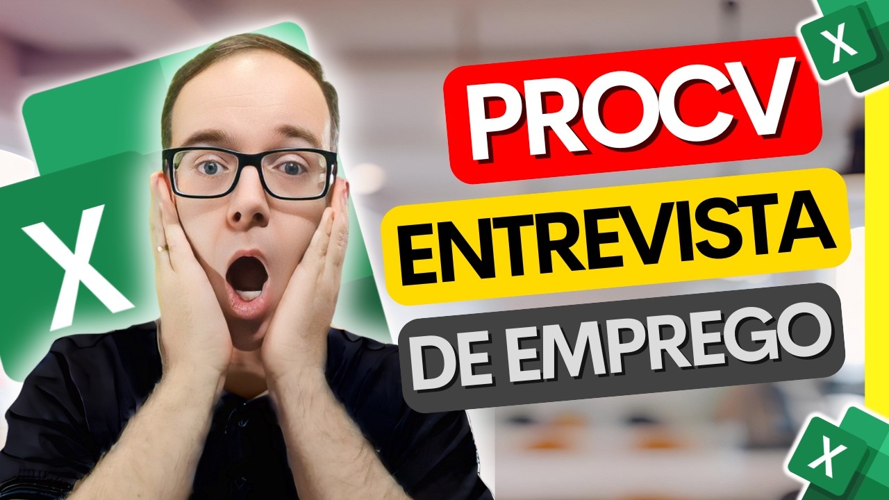 Domine PROCV em Teste de Excel para Entrevista de Emprego
