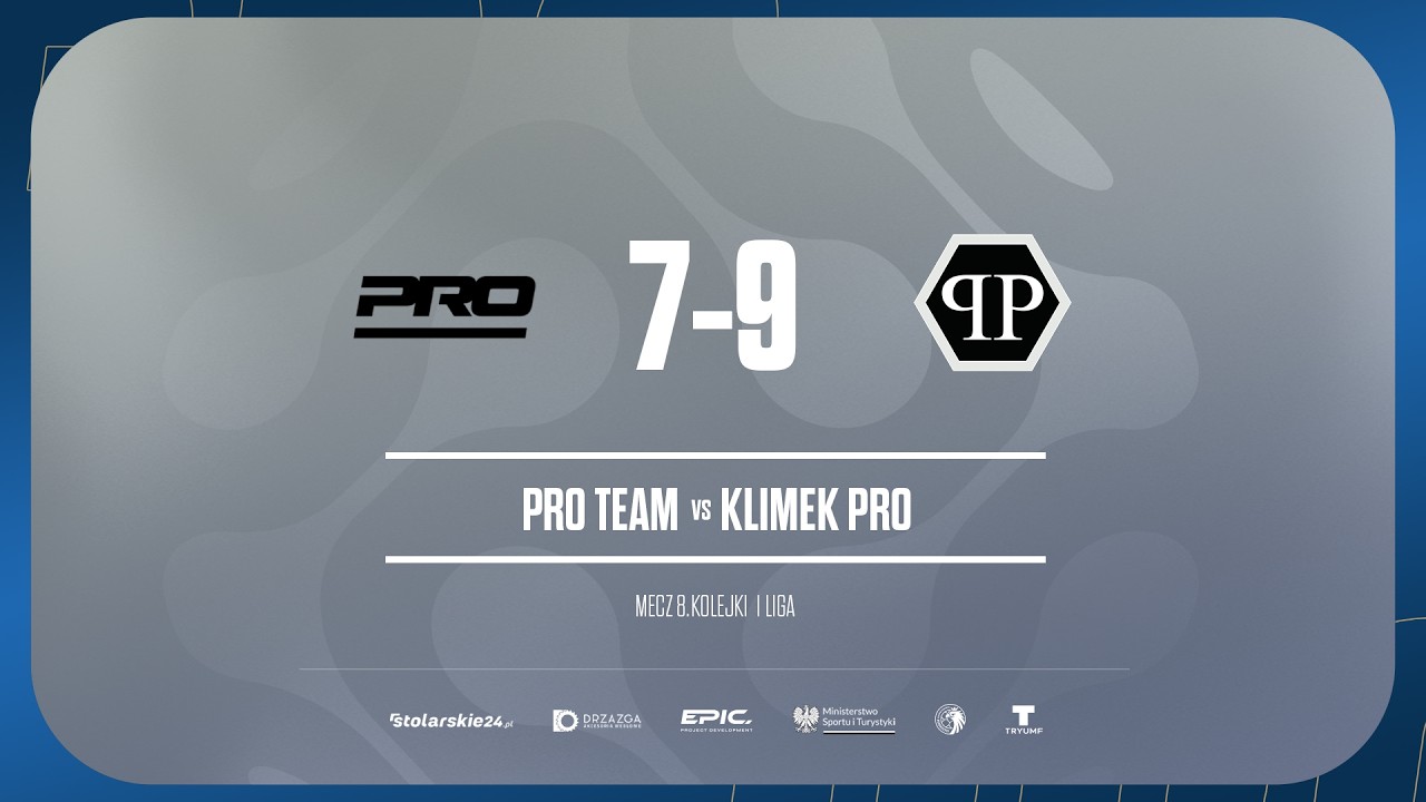 Skrót | PRO TEAM - KLIMEK PRO 7:9 | PRO LIGA, Sezon Zima 2026 - 25.02.2026