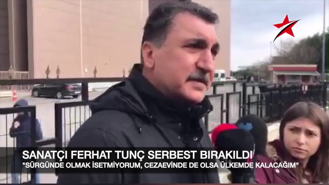 SANATÇI FERHAT TUNÇ'TAN İLK AÇIKLAMA