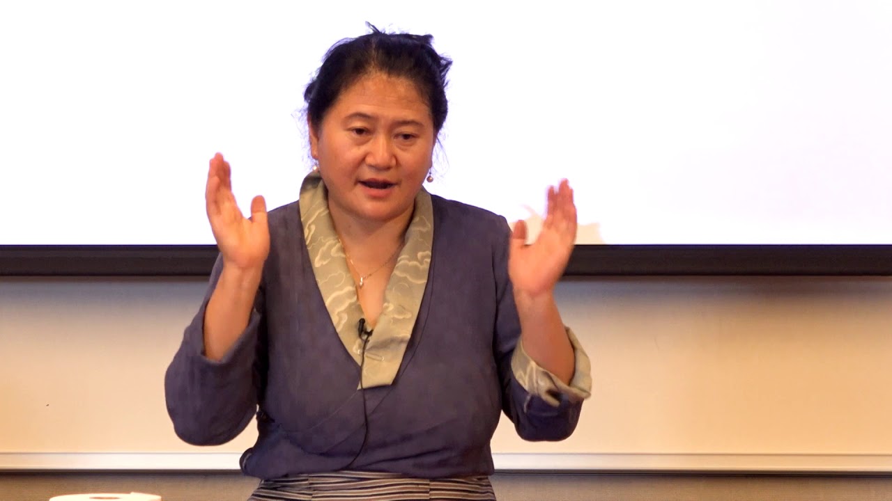 Tibetan Medicine warm oil massage - Contemplation By Design Summit 2017, Stanford University