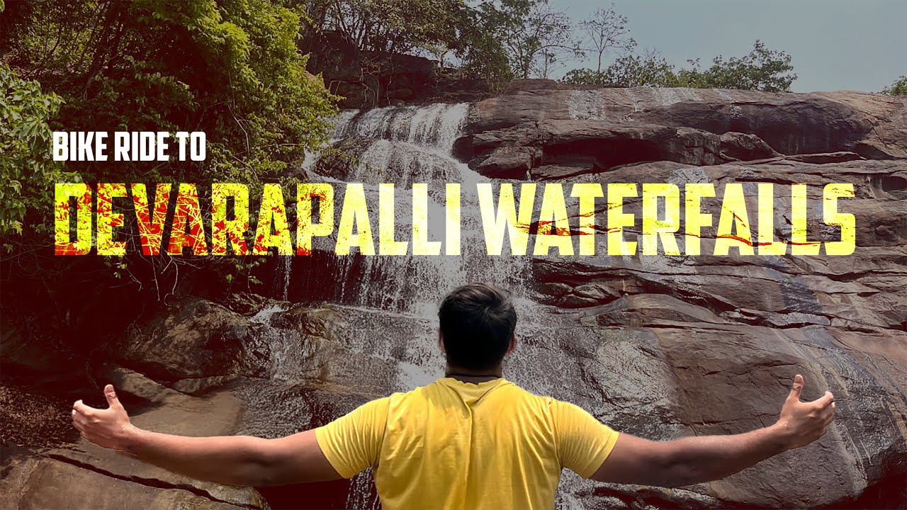 DEVARAPALLI WATERFALLS│SARIYA WATERFALLS│BIKE RIDE│DESTINATIONS NEAR VIZAG PART-1