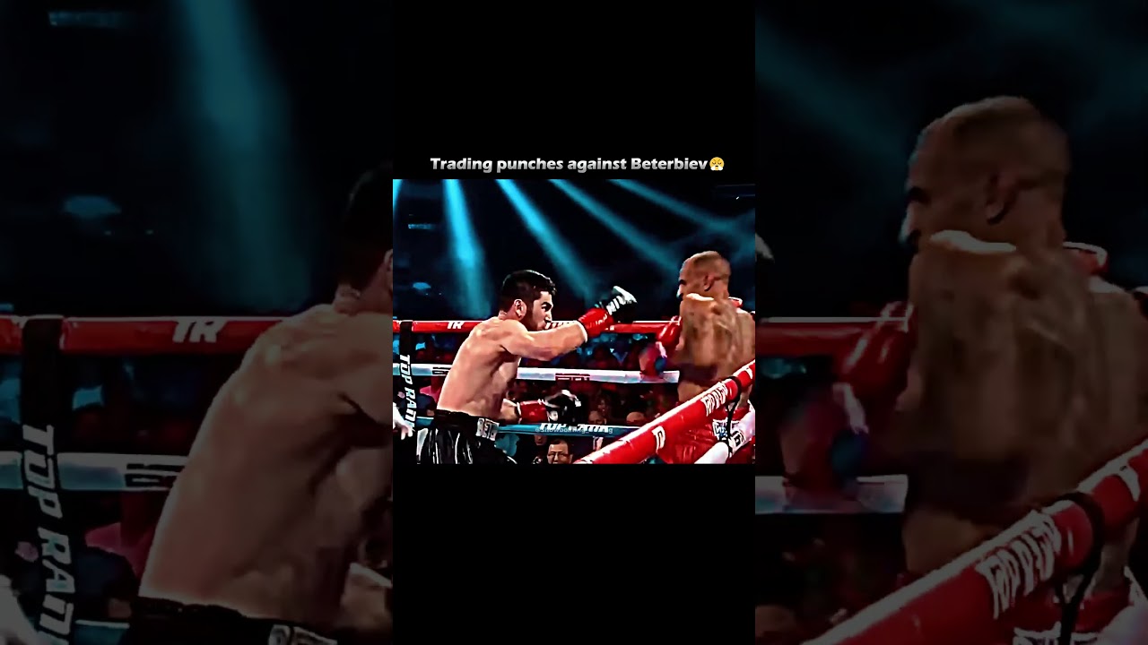Stand and bang against Beterbiev #boxing