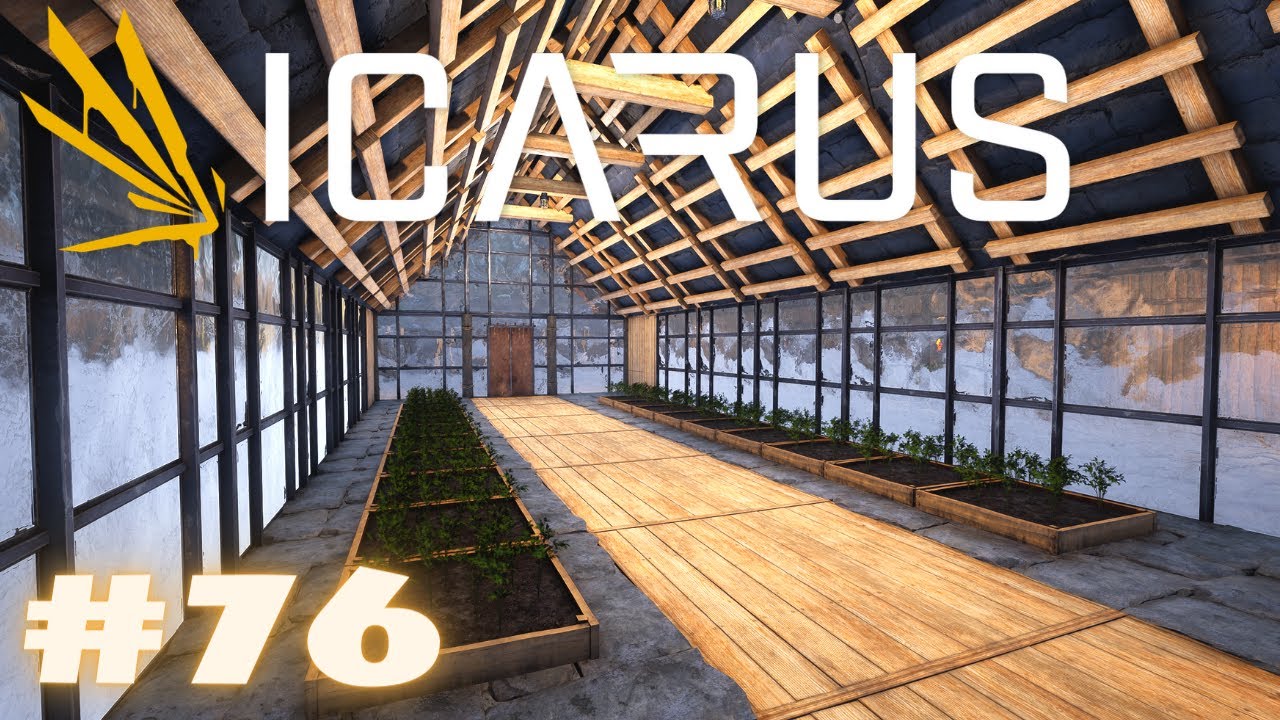 ICARUS deutsch | EP76 Gewächshaus beleuchten & Terrasse begrünen 👀