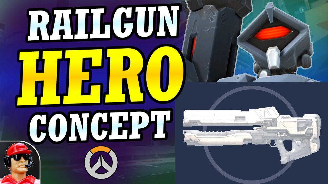 Railgun Hero in Overwatch? (New Hero Weapon/Ability Concept)
