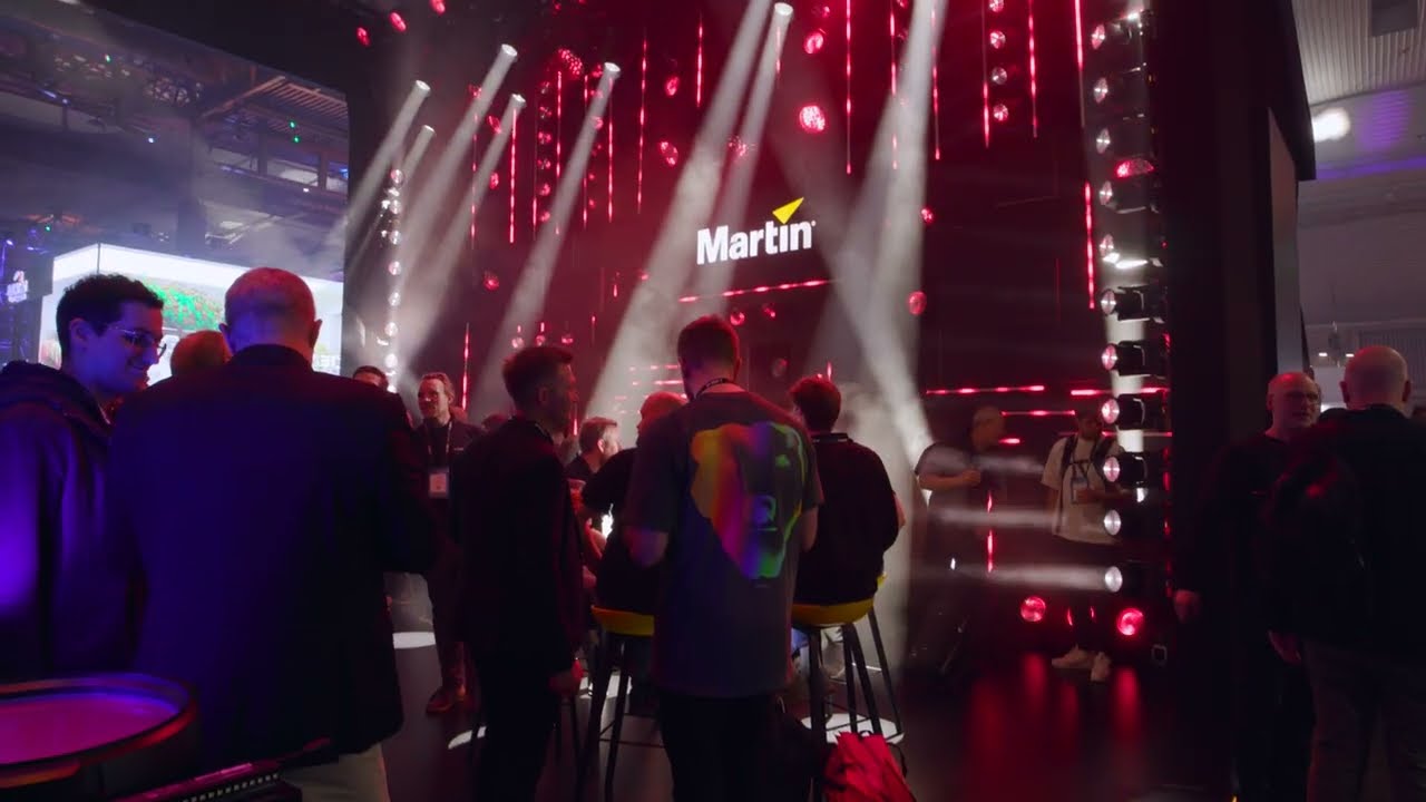 Martin Professional Lighting Solutions Captured at Integrated Systems Europe | Highlights