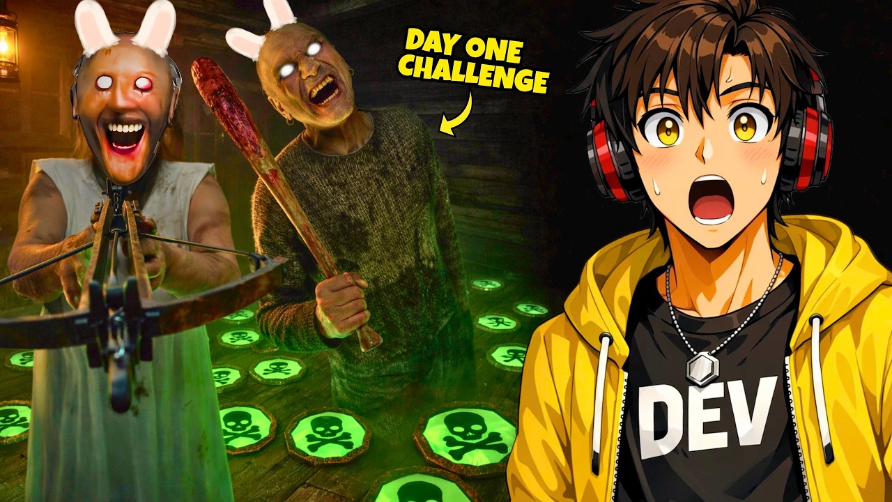 EASTER GRANNY 😨 FIRST DAY GONE WRONG | GRANNY HAS A CROSSBOW!