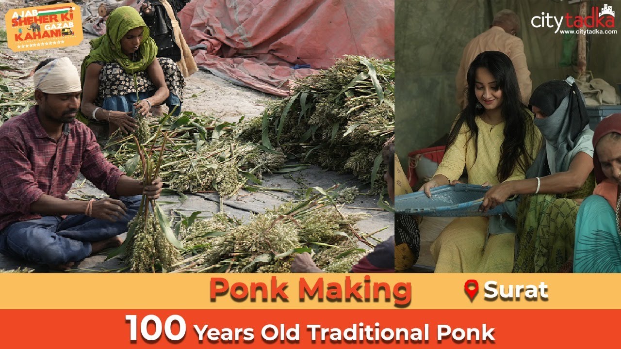 Full Making of Ponk | 100 Years Old Traditional Ponk | Indian Street Food
