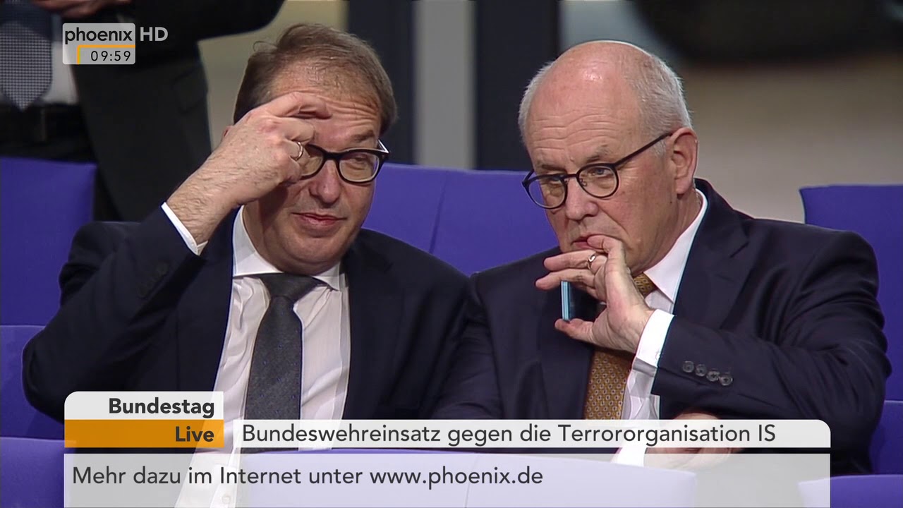 Bundestagsdebatte zum Bundeswehreinsatz gegen die Terrororganisation IS am 12.12.2017