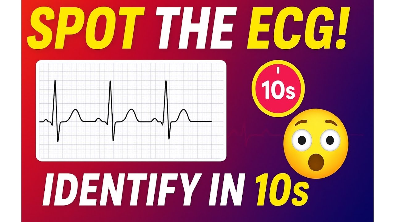 ECG images quiz for NORCET|| ESIC|| DSSSB|| RRB|| KGMU|| most repeated in previous years 