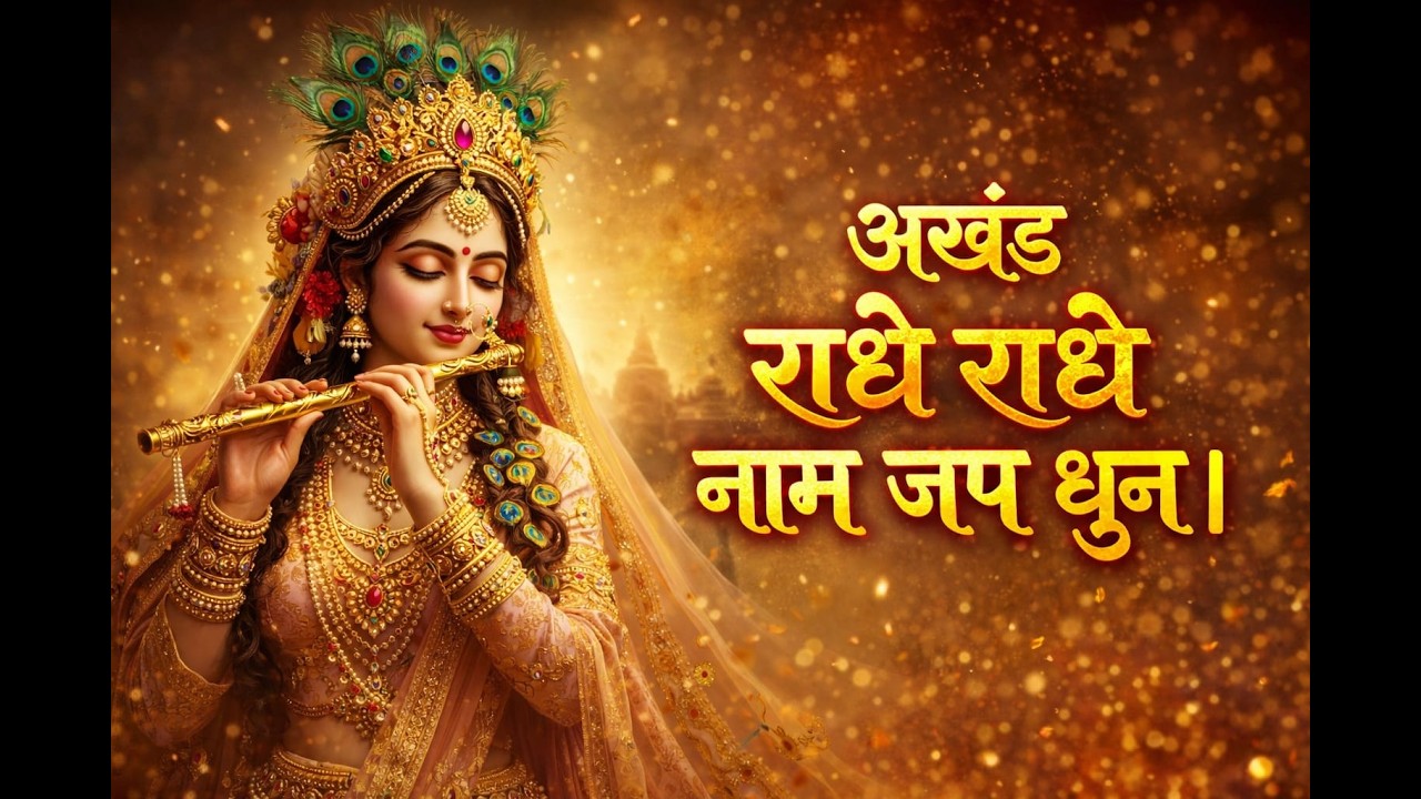 राधे राधे 540+ नाम जप | राधा भक्ति के लिए | शांति और साधना | Sumit Bhakti Dhara