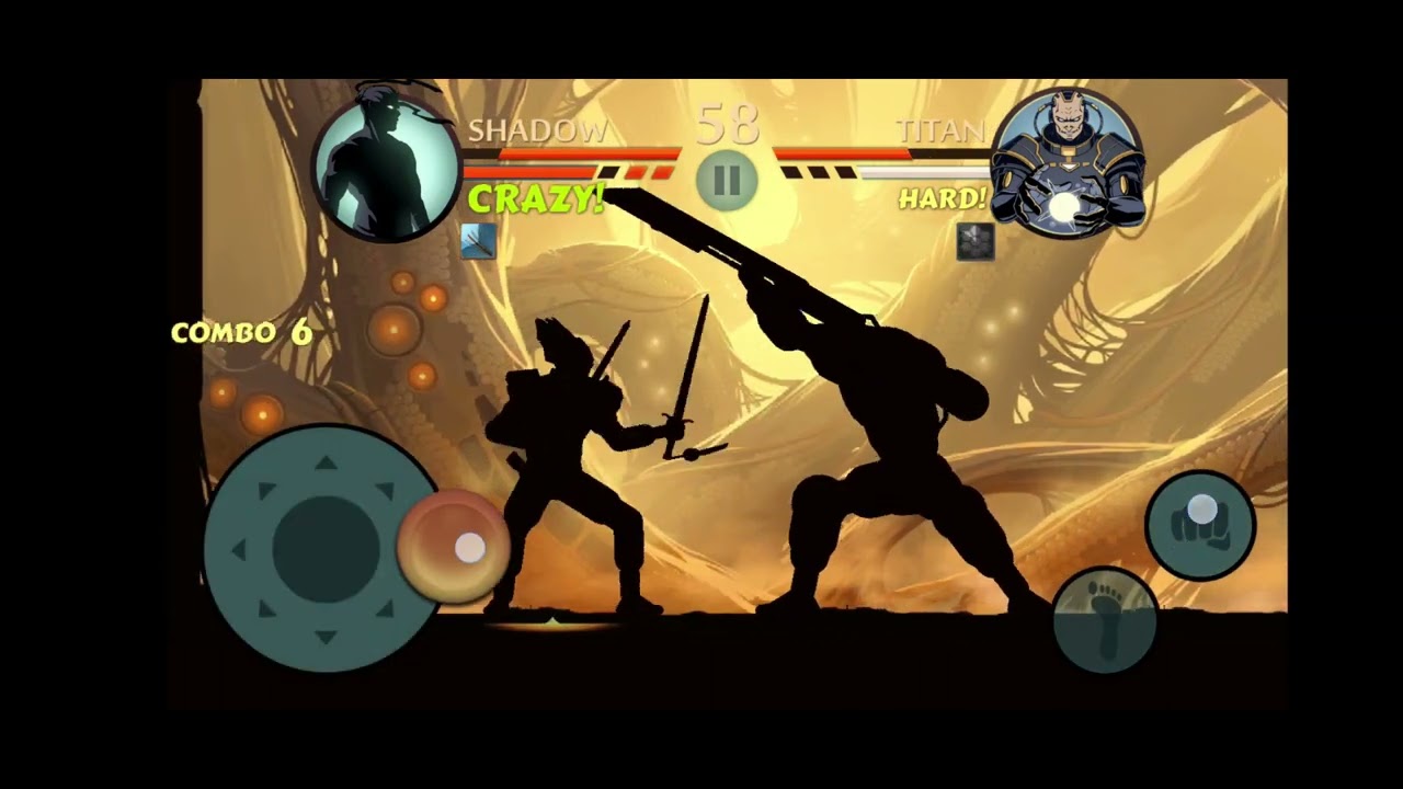 Shadow Fight 2 Titan beaten with all boss weapons no magic no throwing weapons -FULL PROOF-
