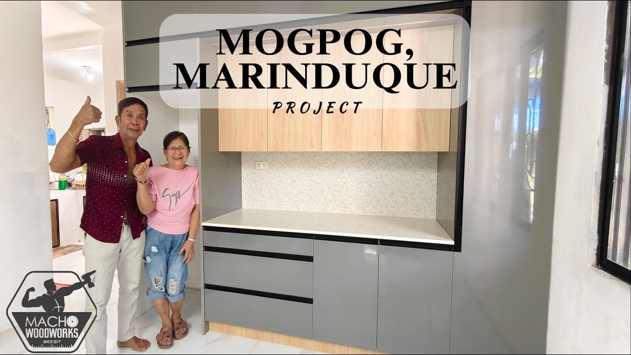 MOGPOG, MARINDUQUE PROJECTll MODULAR KITCHEN CABINETS BY MACHO WOODWORKS
