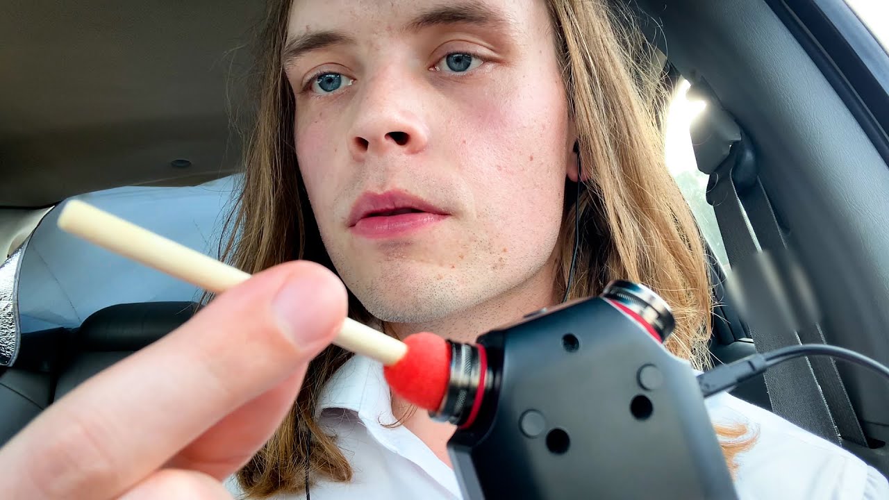 Ear Cleaning in My Car ASMR 2
