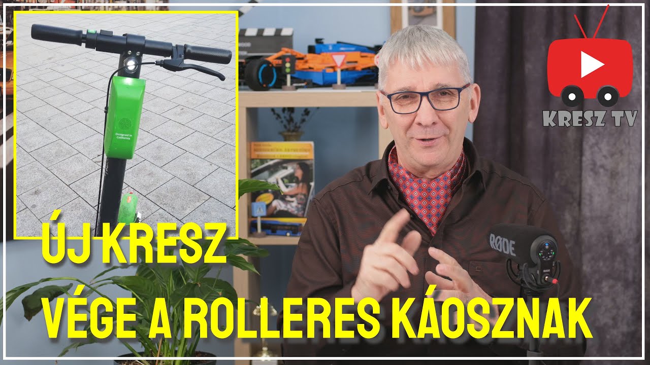 ÚJ KRESZ – VÉGE A ROLLERES KÁOSZNAK? 🛴🚦